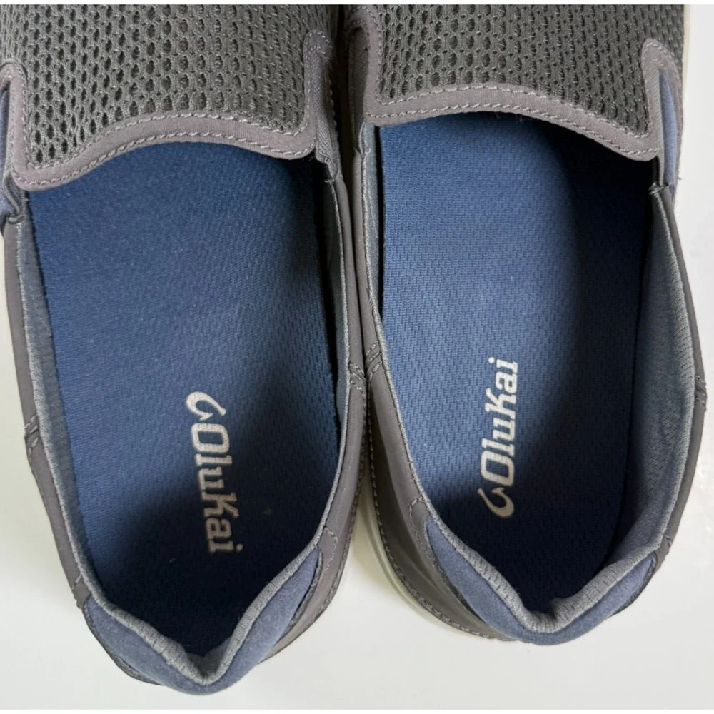 OluKai Lae'ahi 10443-PVPV Men's 11 Pavement Slip On Sneakers